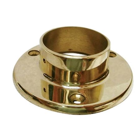 Tool Time 2 In. Wall Flange - Polished Brass TO2979321